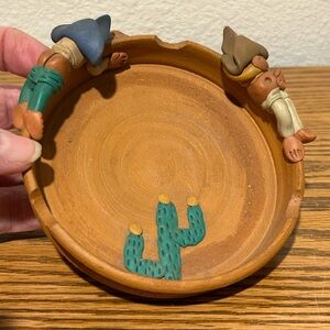 Mexican Made Terra Cotta Ashtray